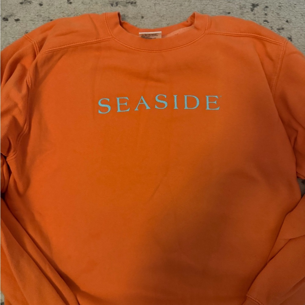 Comfort Colors Orange Seaside Sweatshirt
